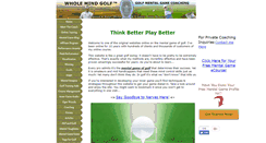 Desktop Screenshot of golf-mental-game-coach.com